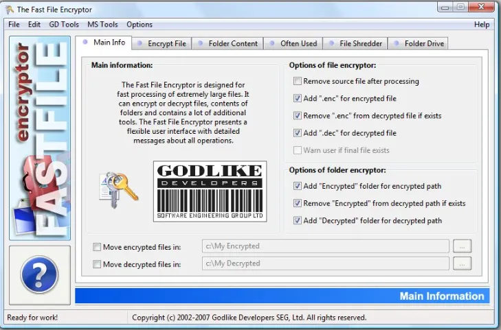 Fast File Encryptor