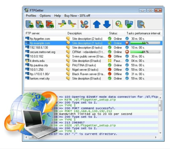 FTPGetter Professional v5.97.0.295 Multilingual