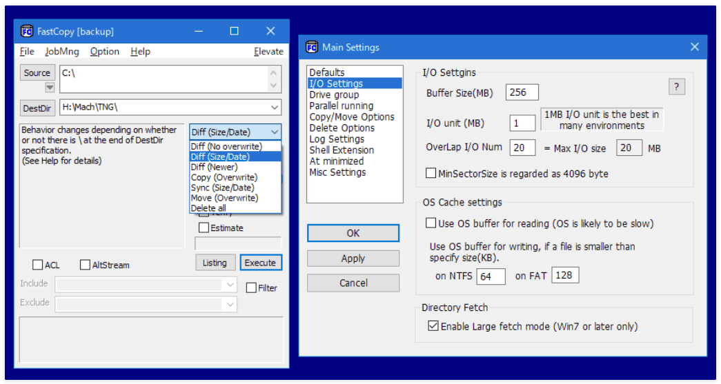FastCopy Pro v5.11.2 (x64)