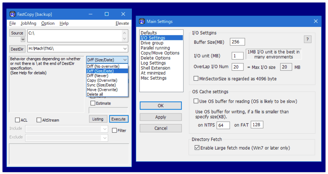 FastCopy Pro v5.11.3 (x64)