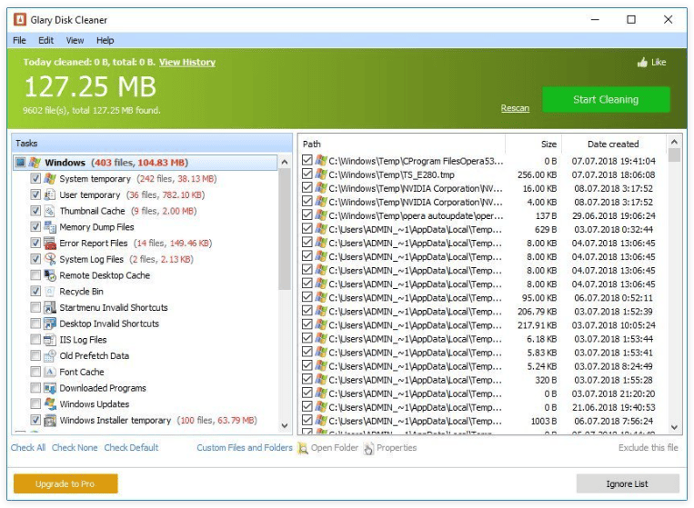 Glary Disk Cleaner v6.0.1.38 Multilingual