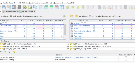 KS DB Merge Tools for Oracle v1.14