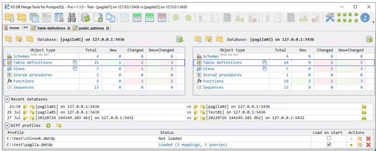 KS DB Merge Tools for PostgreSQL v1.16.1