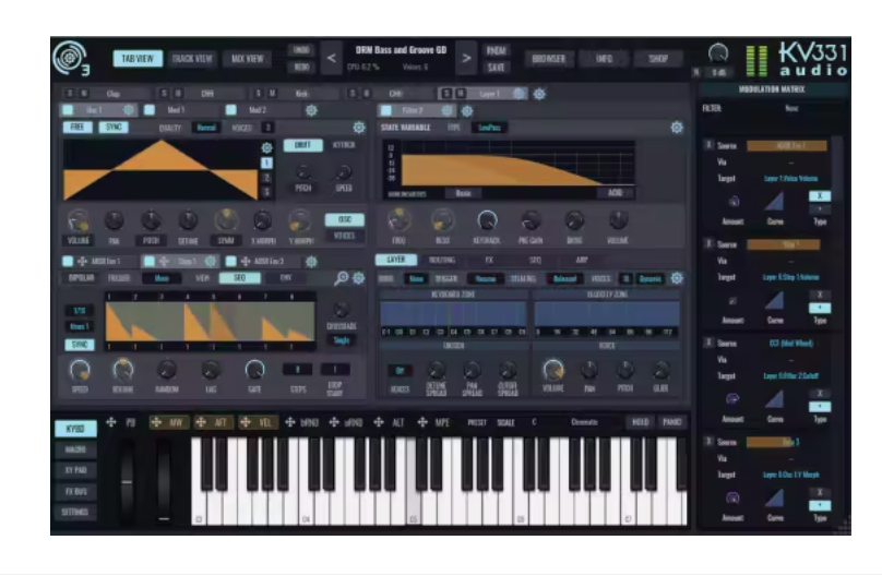 KV331 Audio SynthMaster v6.2.5 macOS