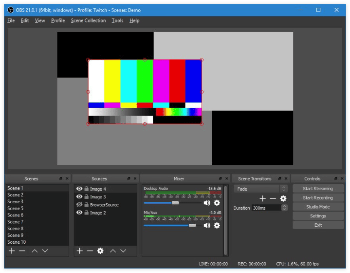 OBS Studio v32.0.3
