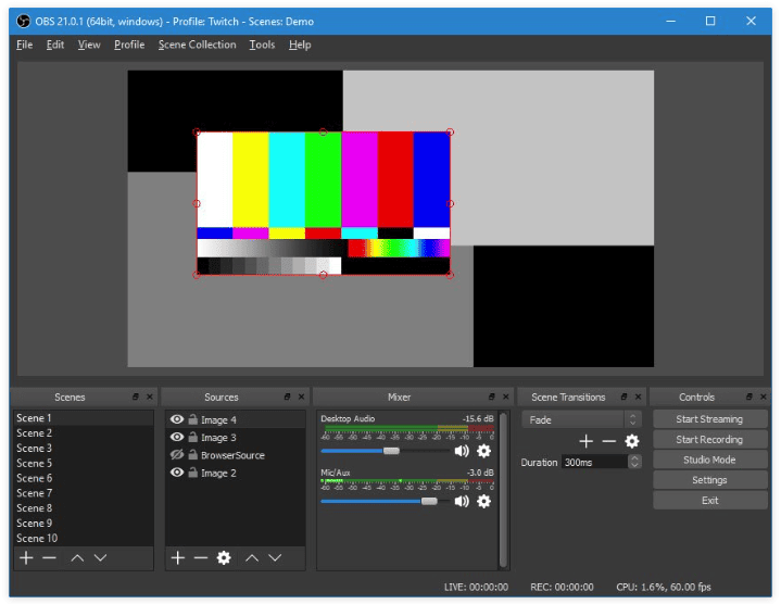 OBS Studio v32.0.3