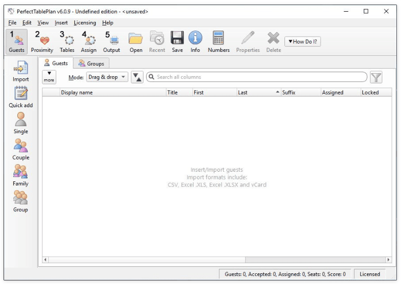 Oryx Digital PerfectTablePlan Professional v7.2.1