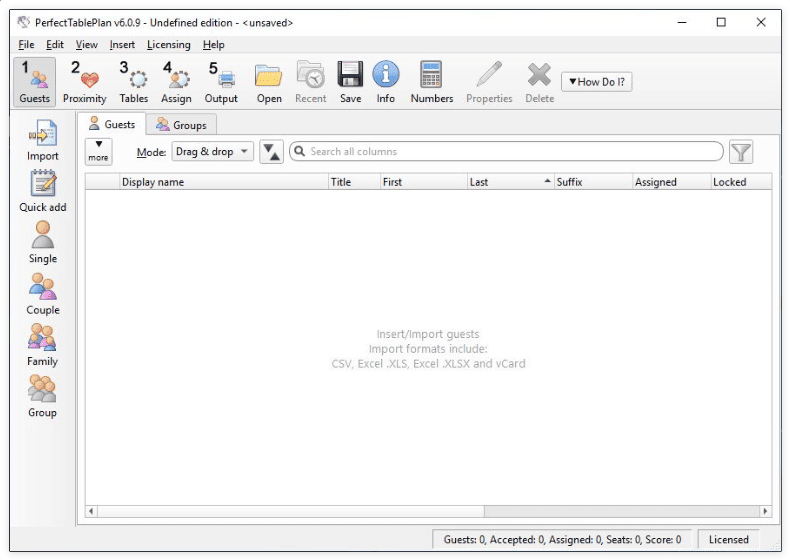 Oryx Digital PerfectTablePlan Professional v7.2.1