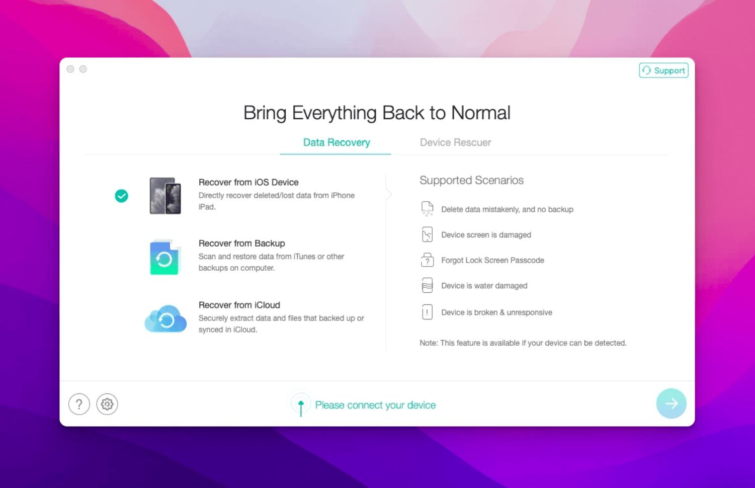 PhoneRescue for iOS v2.7.1.20251211 macOS
