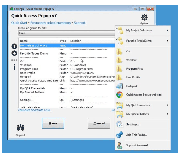 Quick Access Popup v12.1.2 Multilingual
