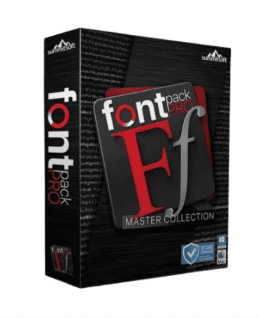 Summitsoft FontPack Pro Master Collection 2025