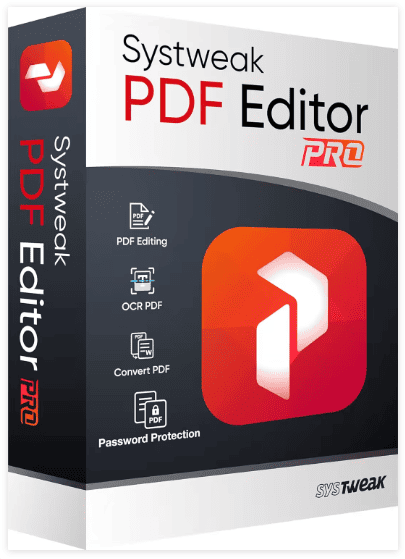 Systweak PDF Editor Pro v1.0.0.8447 Multilingual