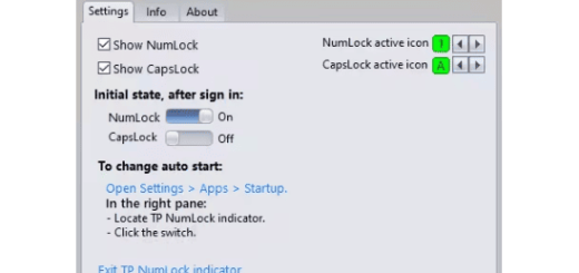 TP NumLock indicator v1.1.0