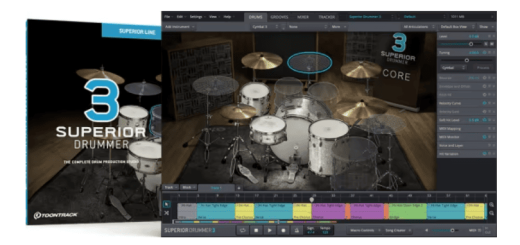 Toontrack Superior Drummer v1.4.8 macOS