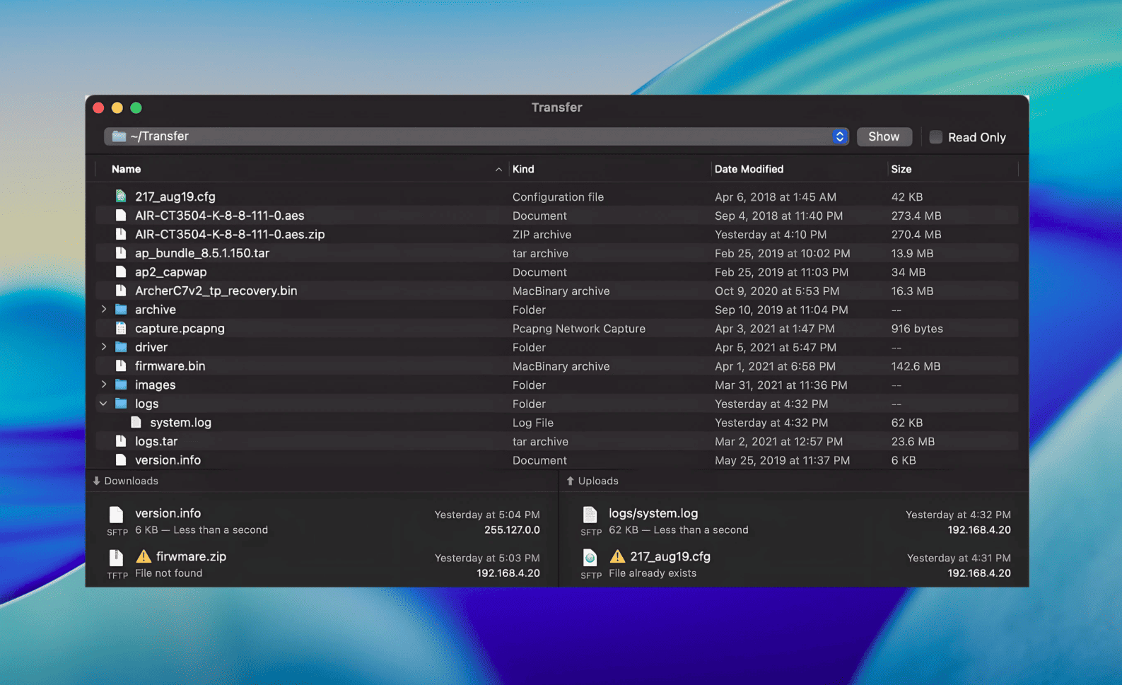 Transfer v2.3.1 macOS