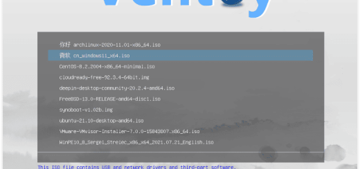 Ventoy v1.1.09 Multilingual + LiveCD