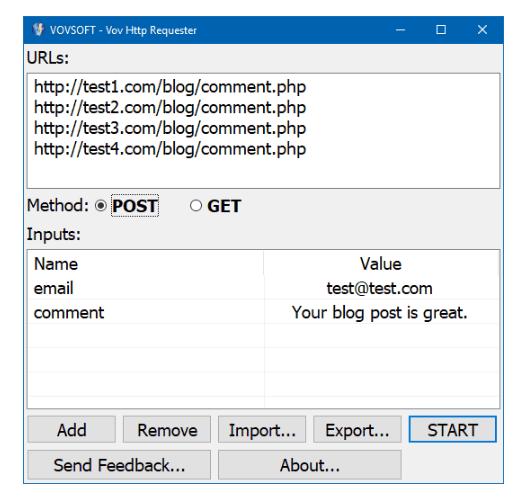 VovSoft Http Requester v6.4