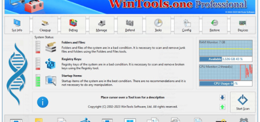 WinTools.one Home / Professional 26.1.1
