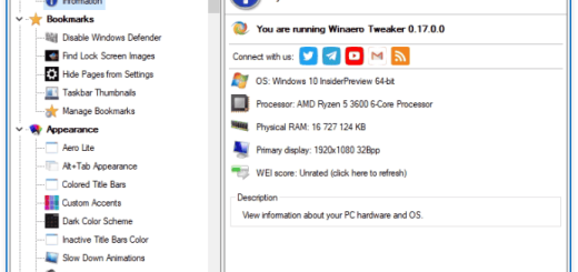 Winaero Tweaker v1.64.1
