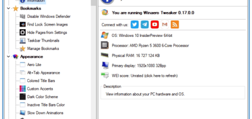Winaero Tweaker v1.64.2