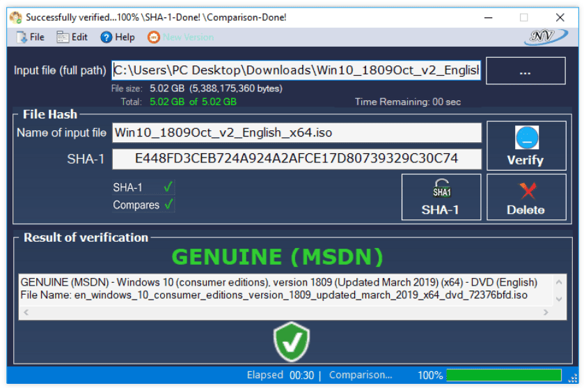 Windows and Office Genuine ISO Verifier v12.29.50.25