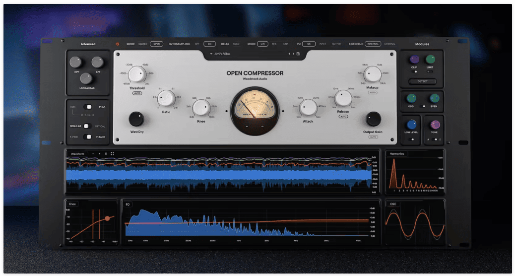 Woodstock Audio Open Compressor v1.0.6