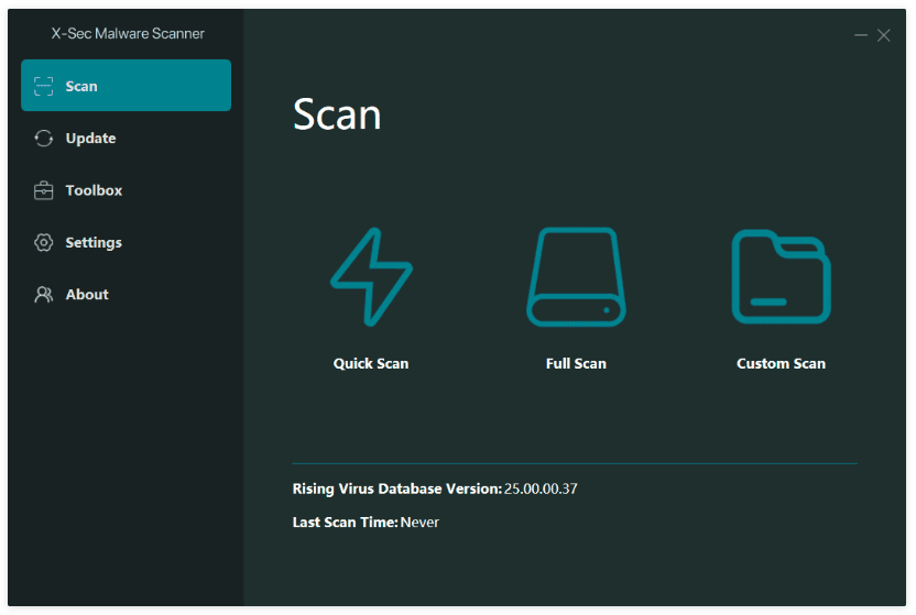 X-Sec Malware Scanner v3.2.4.0