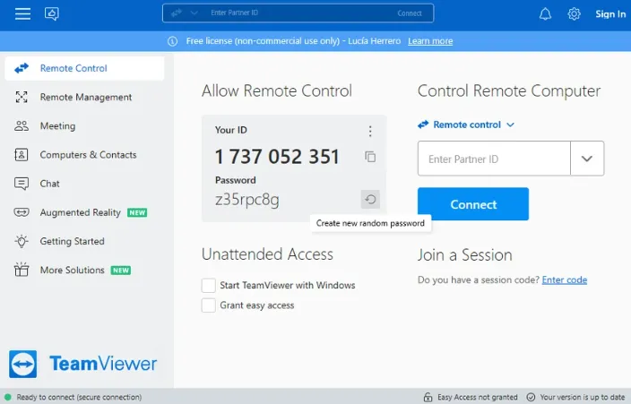 TeamViewer Free