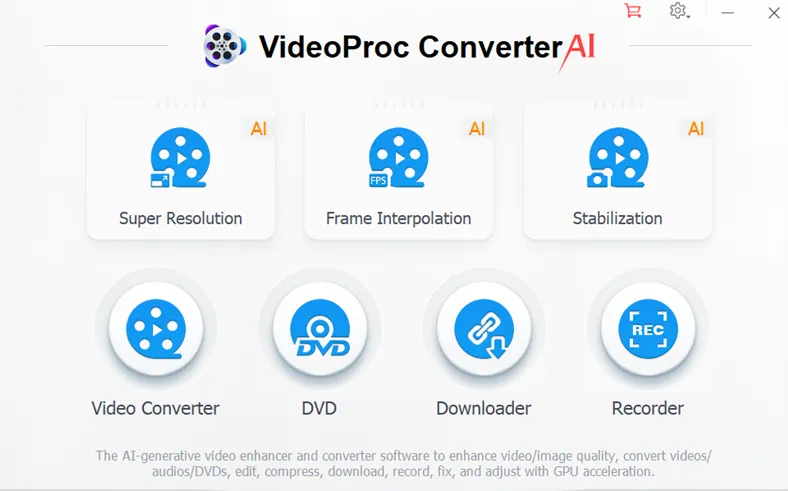 VideoProc Converter AI