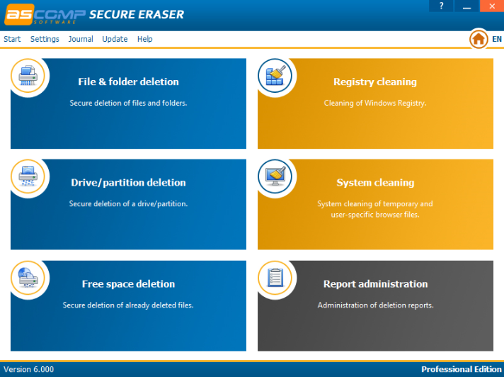 Secure Eraser Professional