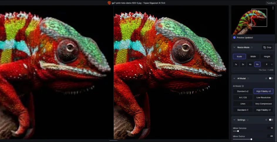 Topaz Gigapixel AI