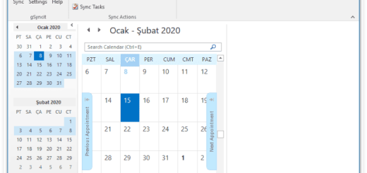 gSyncit for Microsoft Outlook v5.8.43 Beta
