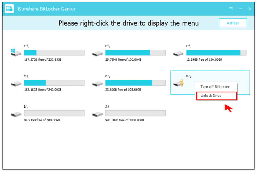 iSunshare BitLocker Genius v3.0.4.1