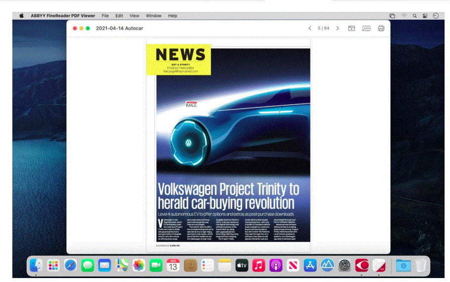 ABBYY FineReader PDF 15.2.14 portable for macOS