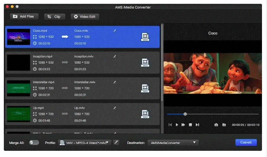 AMS iMedia Converter 2.0.0 portable for macOS