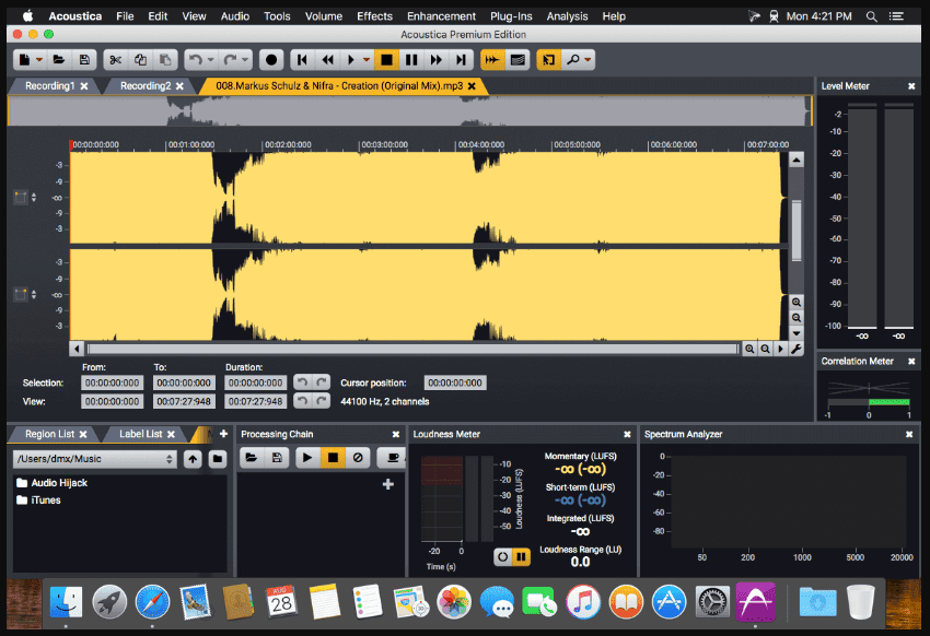 Acon Digital Acoustica Premium 7.7.1 portable for macOS 1