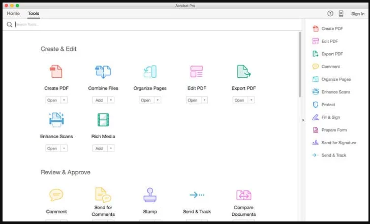 Adobe Acrobat Pro DC 25.001.20529 portable for macOS 1
