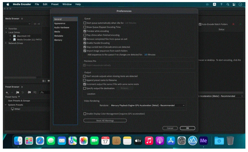 Adobe Media Encoder 2025 v25.6.0 portable for macOS