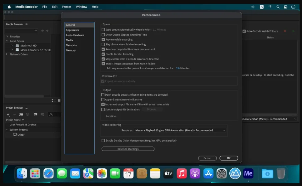 Adobe Media Encoder 2025 v25.6.0 portable for macOS 1