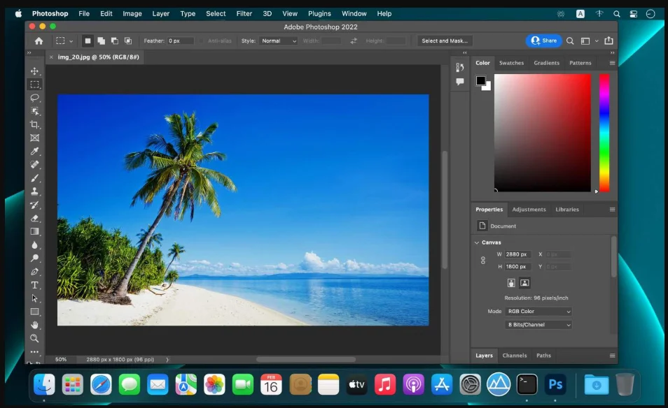 Adobe Photoshop 2026 v27.2.0 portable for macOS 1