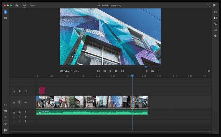 Adobe Premiere Rush 1.5.62 Portable for macOS