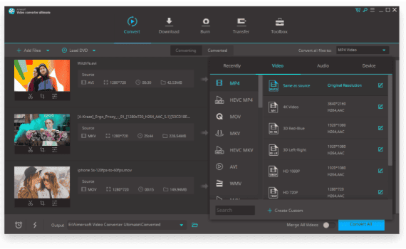 Aimersoft Video Converter Ultimate 11.6.7.1 Portable for macOS
