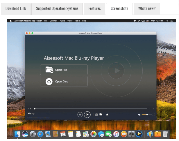 Aiseesoft Blu-ray Player 6.6.52 Portable for macOS