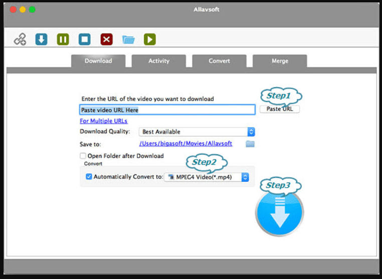 Allavsoft Video Downloader 3.28.6.9465 Portable for macOS