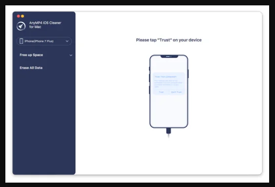 AnyMP4 iOS Cleaner 1.0.30 portable for macOS 1
