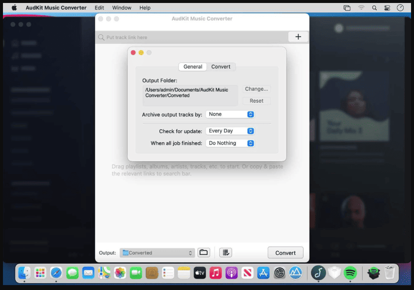 AudKit Spotify Music Converter 2.9.0 portable for macOS 1