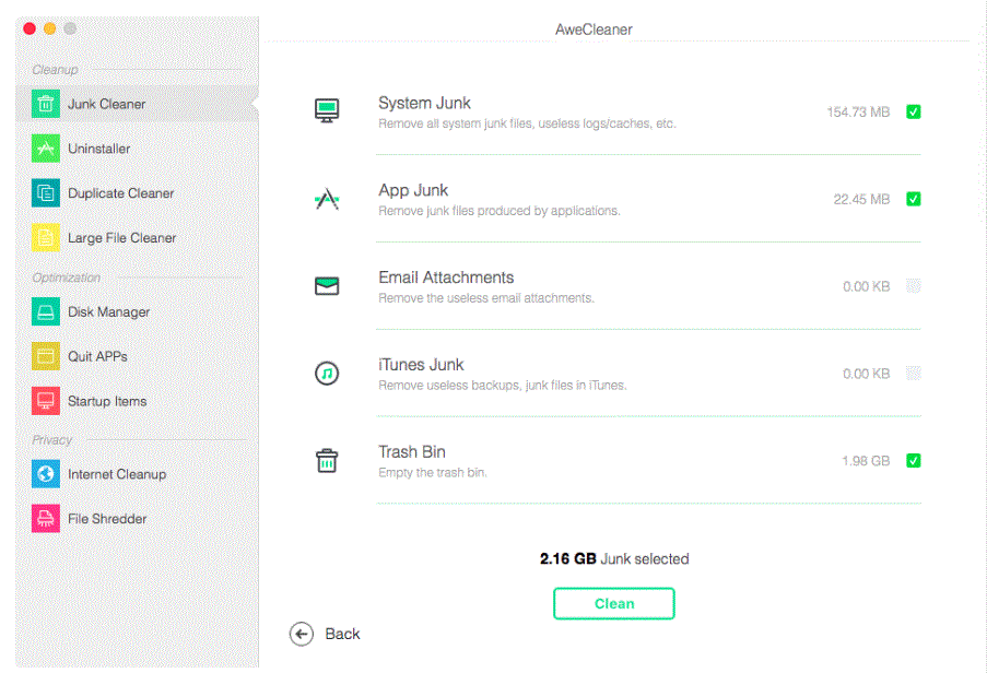 AweCleaner Professional 5.6 Portable for macOS