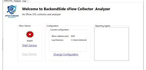 BackendSide sFlow Collector And Analyzer 1.0.0.16