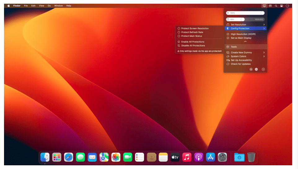BetterDisplay Pro 4.0.4 portable for macOS