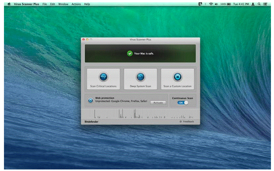 Bitdefender Virus Scanner Plus 3.14 portable for macOS